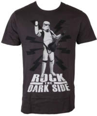 Pánské tričko  Star Wars – Rock The Dark Side – Gris – LEGEND – HSTTS1324