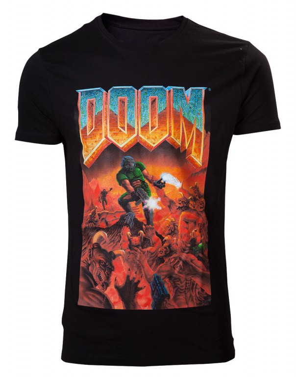 Tričko Doom  – Classic Box Art
